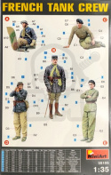 MiniArt 35105 French Tank Crew 1:35