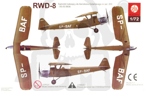 Plastyk S058 RWD-8 1:72