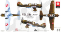 Plastyk S063 PZL 23B Karaś 1:72