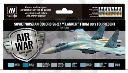Vallejo 71602 Soviet/Russian colors Su-27 “Flanker” from 80’s to present