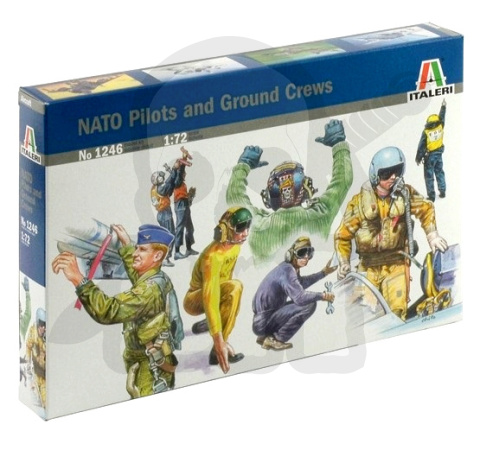 1:72 Figurki Nato Pilots nad Ground Crew