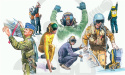 1:72 Figurki Nato Pilots nad Ground Crew