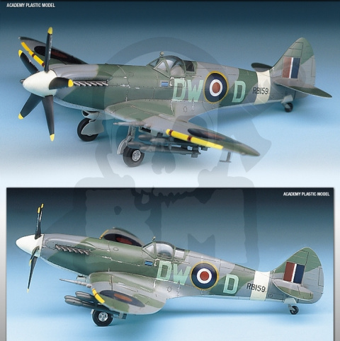 Academy 12484 Supermarine Spitfire Mk. XIVc 1:72