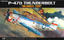 Academy 12491 P-47D Bubble Top 1:72