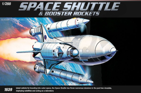 Academy 12707 Prom kosmiczny z rakietami i zbiornikiem paliwa 1:288