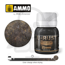 Ammo Mig 2252 U-Rust Black Oxide - rdza