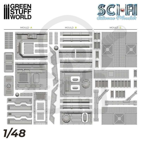 Sci-Fi Silicone Mould formy silikonowe