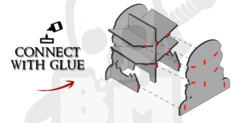 e-Raptor Podajnik na karty Card Holder Stalker - Krzyk!