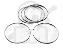 Acrylic Bases - Round 60 mm CLEAR x5