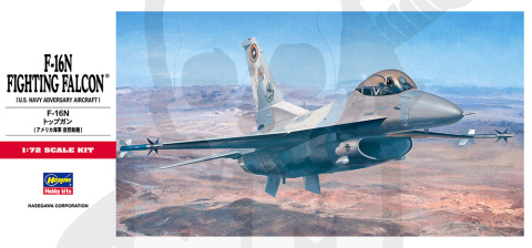 Hasegawa C12 F-16N Top Gun 1:72