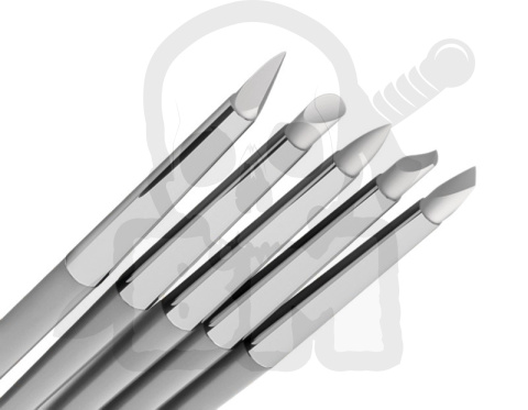 Green Stuff Pędzle silikonowe Size 2 - White 5szt.