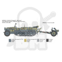 1:35 Sd. Kfz. 10 Demag D7 with 7,5 cm leIG 18 and crew