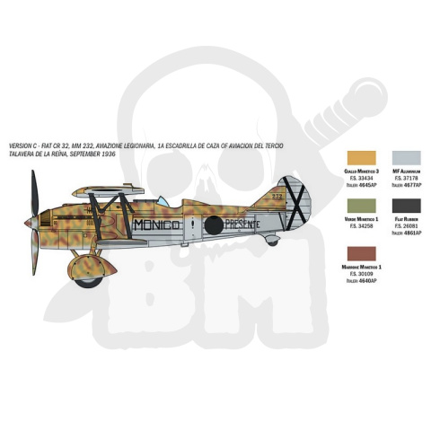 1:72 Fiat Cr.32 Freccia