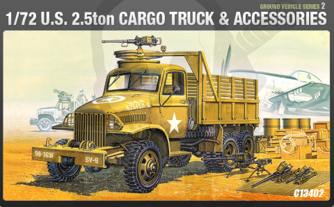 Academy 13402 U.S. 2.5 Ton Cargo Truck 1:72