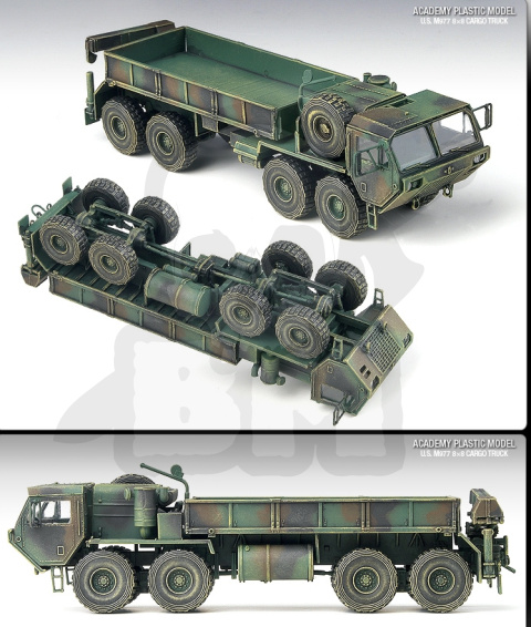 Academy 13412 M977 8x8 U.S. Army Cargo Truck 1:72