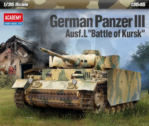 Academy 13545 German Panzer III Ausf.L Battle of Kursk 1:35