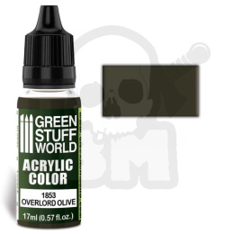 Acrylic Color Paint - Overlord Olive farba akrylowa 17ml