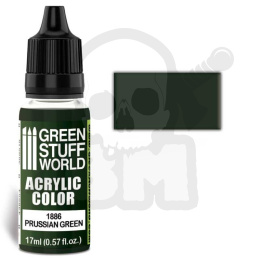 Acrylic Color Paint - Prussian Green farba akrylowa 17ml