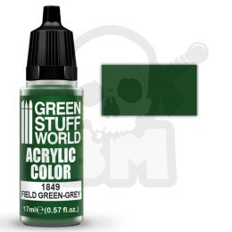 Acrylic Color Paint - Field Green-Grey farba akrylowa 17ml