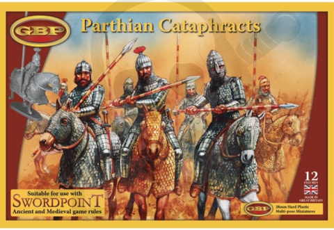 Parthian Cataphracts - jazda Partów 3 szt. SAGA