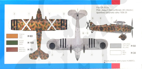 SMER 0810 Fiat CR-32 Freccia 1:48