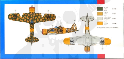 SMER 0820 Macchi M.C. 200 Saetta 1:48