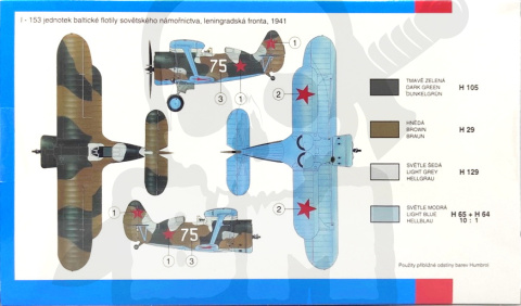 SMER 0832 I-153 Czajka 1:72