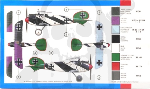 Smer 0878 Albatros D.Va 1:72