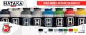 Hataka AS100 Scale modeling basic colours set