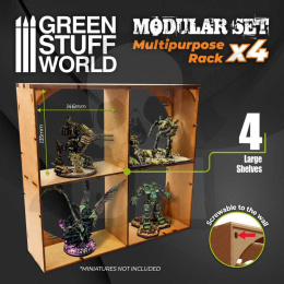 MDF Multipurpose Rack x4 - Uniwersalny stojak