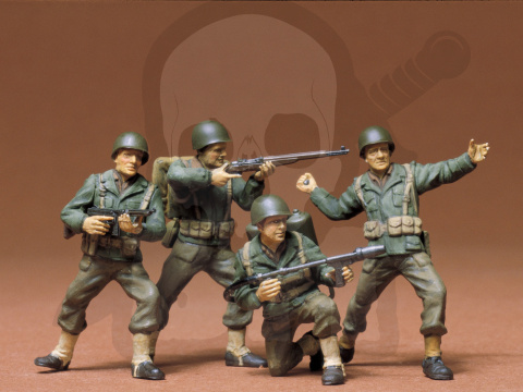 1:35 Tamiya 35013 U.S. Army Infantry 4 szt.