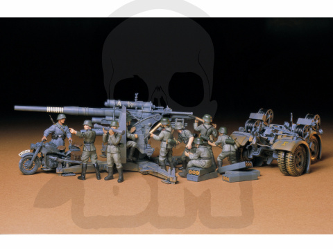 1:35 Tamiya 35017 German 88mm Gun Flak36/37