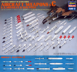 Hasegawa X48-03 U.S. Aircraft Weapons C 1:48