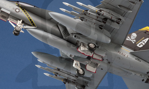 Hasegawa X72-13 Aircraft Weapons VIII (U.S. Air-to-Air Missiles & Jamming Pods) 1:72