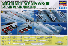 Hasegawa X72-03 U.S. Aircraft Weapons III Set 1:72