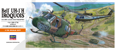 Hasegawa A11 UH-1H Iroquois US Army JGSDF 1:72
