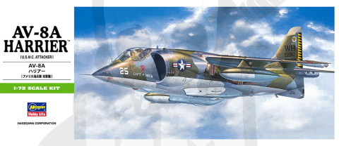 Hasegawa B10 AV-8A Harrier 1:72