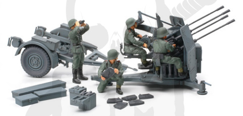 1:48 Tamiya 32554 German 20mm Flakvierling 38