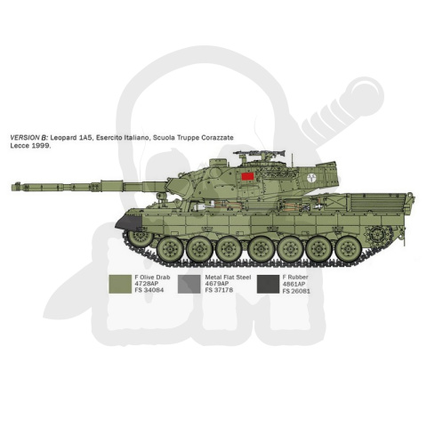 1:35 Niemiecki czołg Leopard 1A5