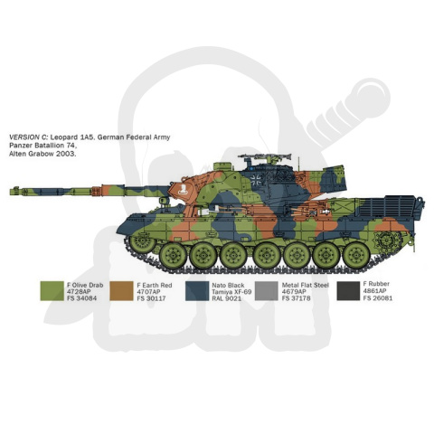 1:35 Niemiecki czołg Leopard 1A5