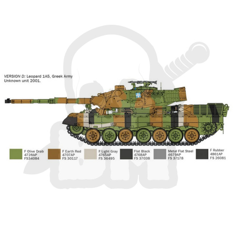 1:35 Niemiecki czołg Leopard 1A5