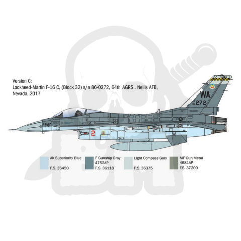 1:48 F-16C Fighting Falcon wersja PL