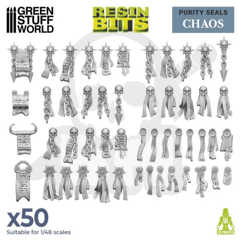 3D printed set Purity Seal Chaothic - pieczęcie 50 szt.