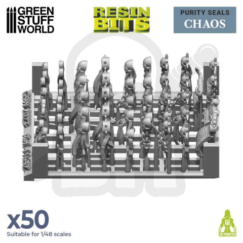 3D printed set Purity Seal Chaothic - pieczęcie 50 szt.
