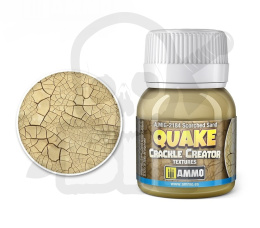 Ammo Mig 2184 Quake Crackle Creator Textures Scorched Sand 40ml