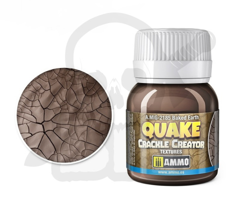 Ammo Mig 2185 Quake Crackle Creator Textures Baked Earth 40ml