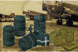 Bronco FB4020 German WWII Jerrycans and Oil Drums 1:48