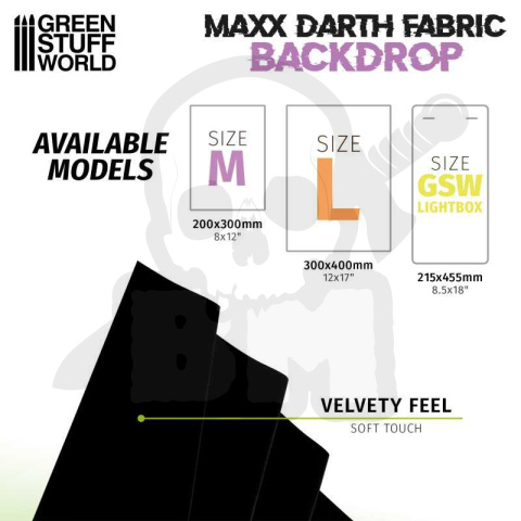 Maxx Darth Black - Photo background 200x300mm