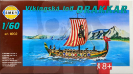 Smer 0902 Viking - Drakkar łódź Wikingów 1:60