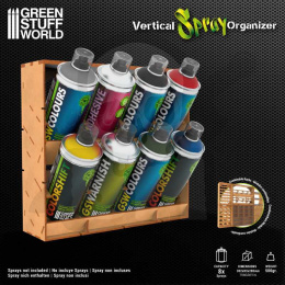 Stojak na spraye - organizer pionowy